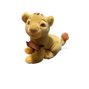 New Disney Store The Lion King Young Baby Simba Plush Stuffed Animal Toy Small